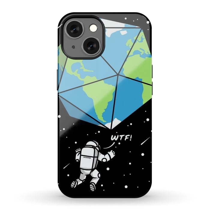 iPhone 13 StrongFit D20 Earth Astronaut by LM2Kone