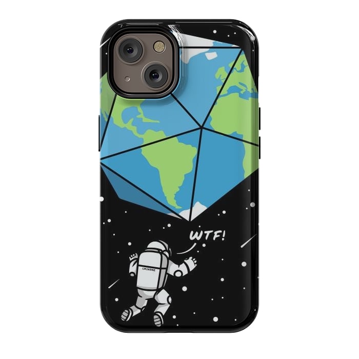 iPhone 14 StrongFit D20 Earth Astronaut by LM2Kone