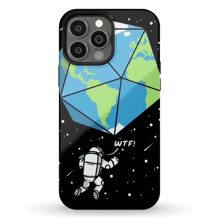 iPhone 13 Pro Max StrongFit D20 Earth Astronaut by LM2Kone