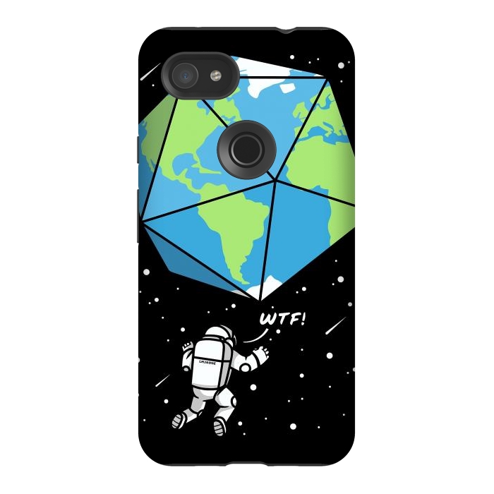 Pixel 3AXL StrongFit D20 Earth Astronaut by LM2Kone