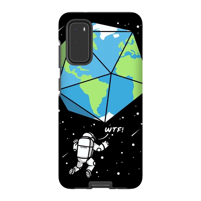 Galaxy S20 StrongFit D20 Earth Astronaut by LM2Kone