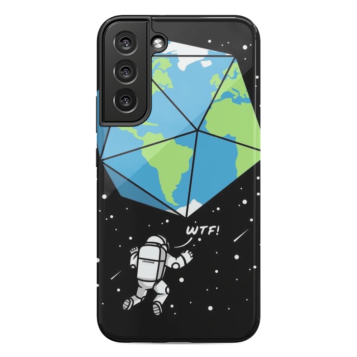 Galaxy S22 plus StrongFit D20 Earth Astronaut by LM2Kone