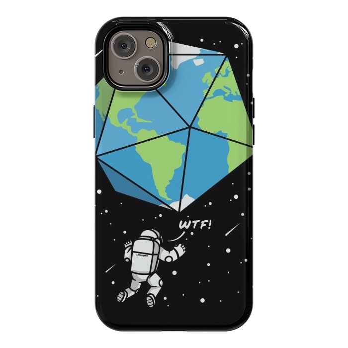 iPhone 14 Plus StrongFit D20 Earth Astronaut by LM2Kone
