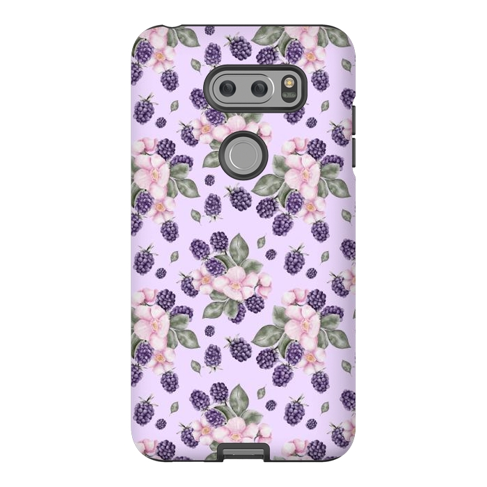 V30 StrongFit Berries and flowers, light purple by Flowery Stories