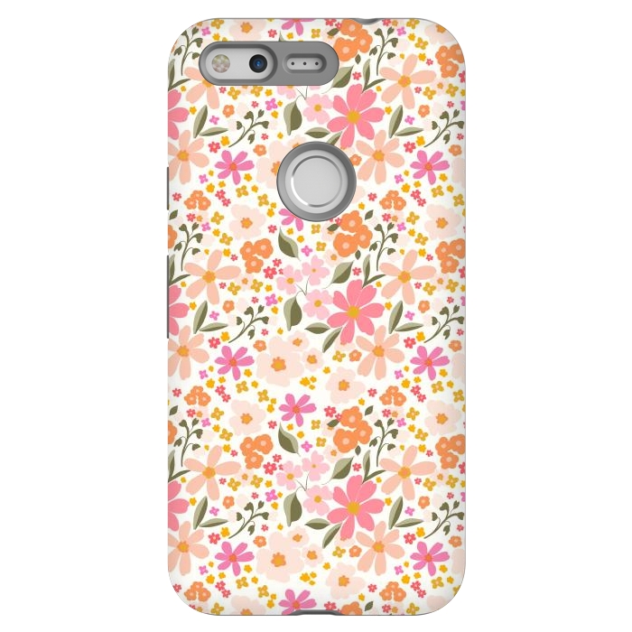 Pixel StrongFit Flowery, white by Flowery Stories