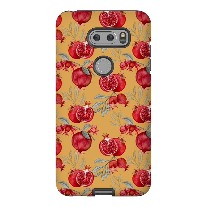 V30 StrongFit Pomegranates, yellow by Flowery Stories