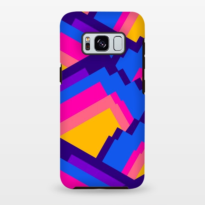 Galaxy S8 plus StrongFit Vibrant pattern peaks by Steve Wade (Swade)