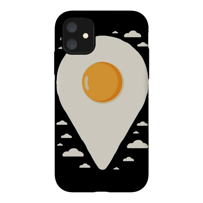 iPhone 11 StrongFit Fried egg here by LM2Kone