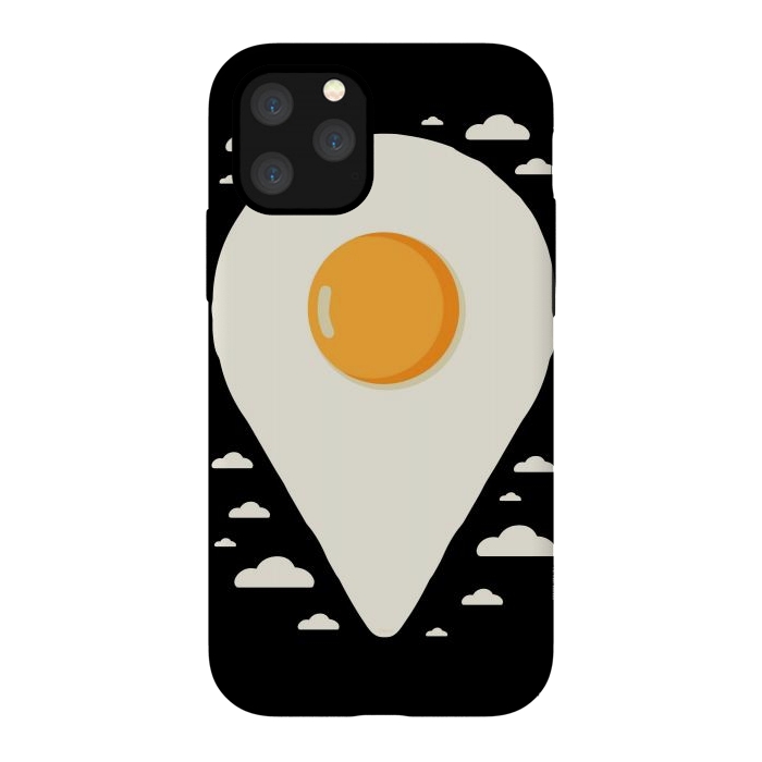 iPhone 11 Pro StrongFit Fried egg here by LM2Kone