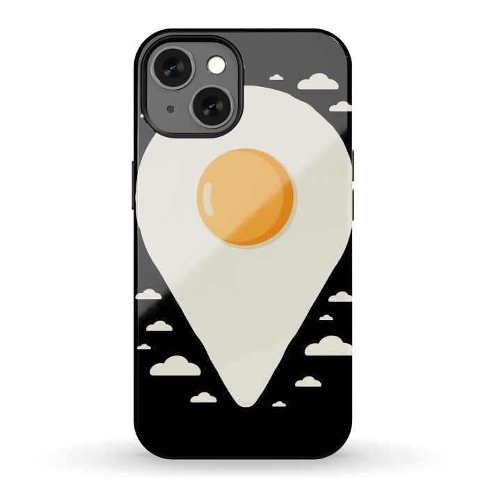 iPhone 13 StrongFit Fried egg here by LM2Kone
