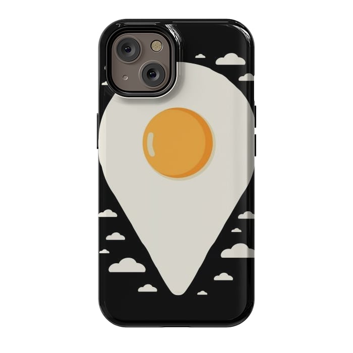 iPhone 14 StrongFit Fried egg here by LM2Kone