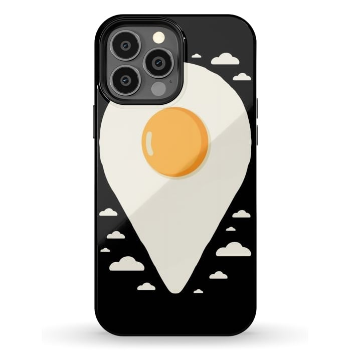 iPhone 13 Pro Max StrongFit Fried egg here by LM2Kone