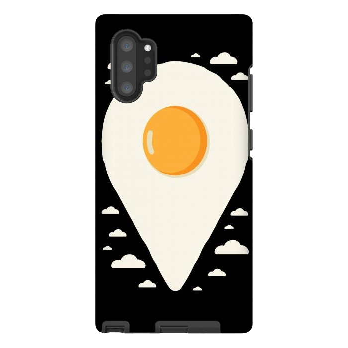 Galaxy Note 10 plus StrongFit Fried egg here by LM2Kone