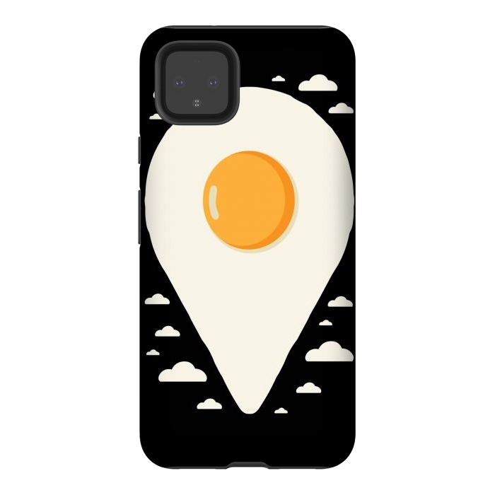 Pixel 4XL StrongFit Fried egg here by LM2Kone