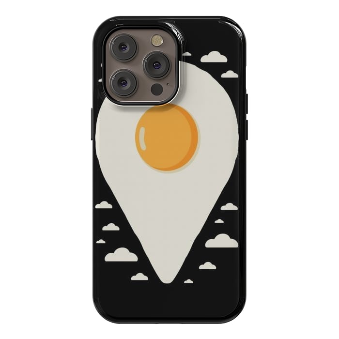 iPhone 14 Pro max StrongFit Fried egg here by LM2Kone