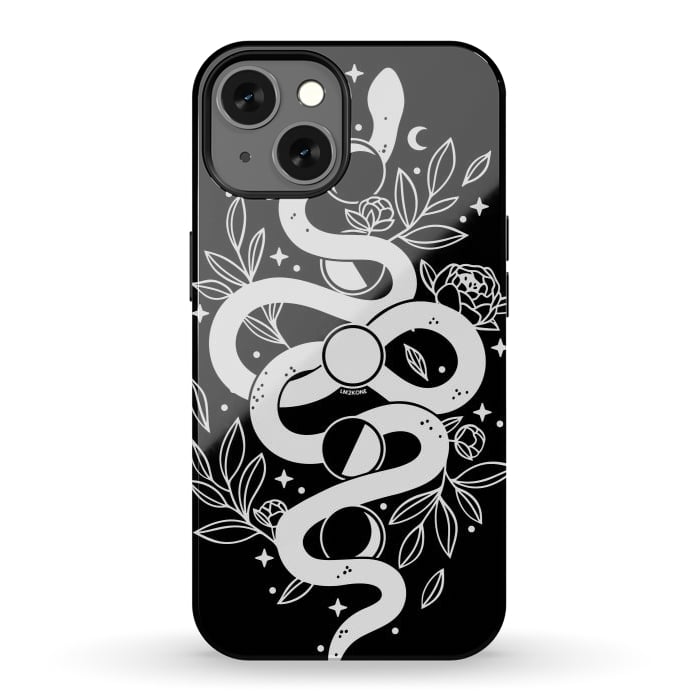 iPhone 13 StrongFit Mystical Moon Snake by LM2Kone