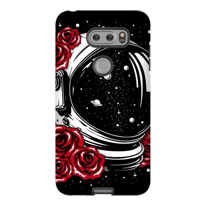 V30 StrongFit Astronaut Helmet of Roses by LM2Kone
