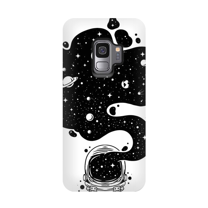 Galaxy S9 StrongFit Cosmic Spirit Astronaut by LM2Kone