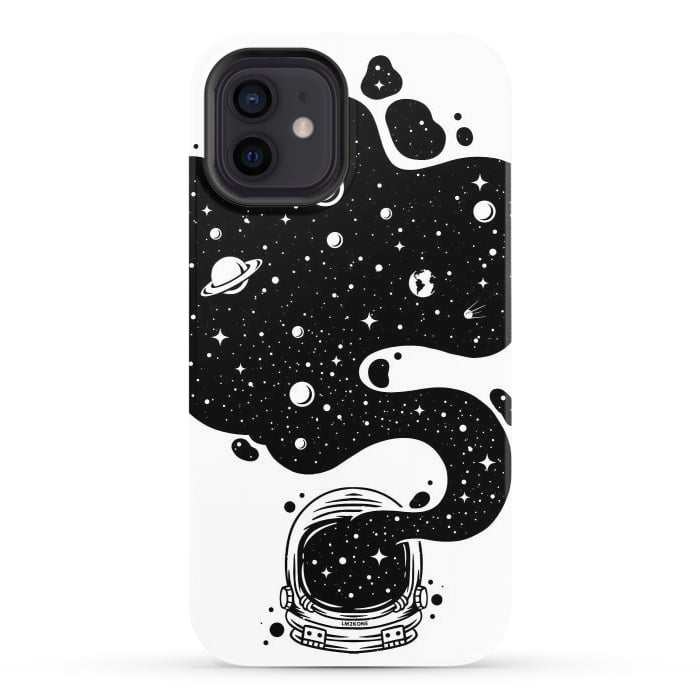 iPhone 12 StrongFit Cosmic Spirit Astronaut by LM2Kone