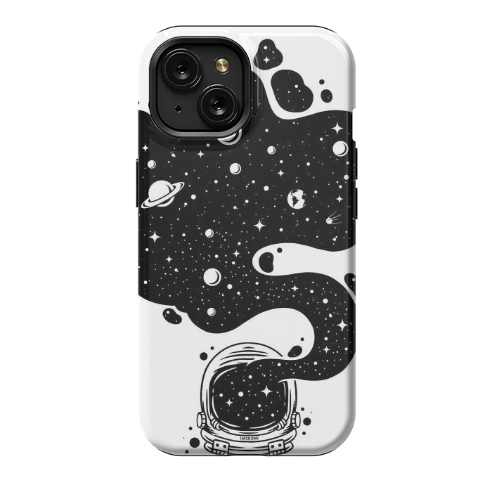 iPhone 15 StrongFit Cosmic Spirit Astronaut by LM2Kone