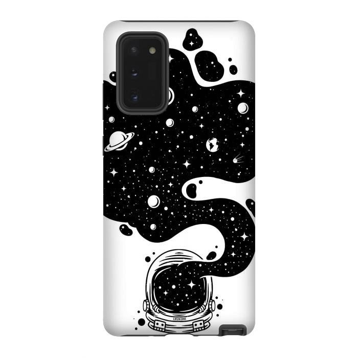 Galaxy Note 20 StrongFit Cosmic Spirit Astronaut by LM2Kone