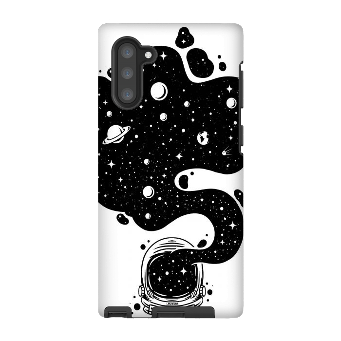 Galaxy Note 10 StrongFit Cosmic Spirit Astronaut by LM2Kone