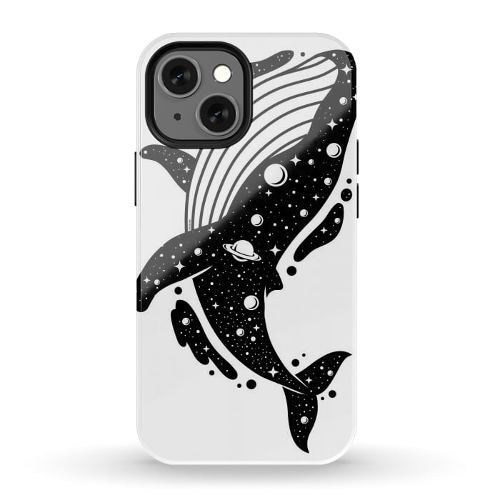 iPhone 12 mini StrongFit Cosmic Whale by LM2Kone