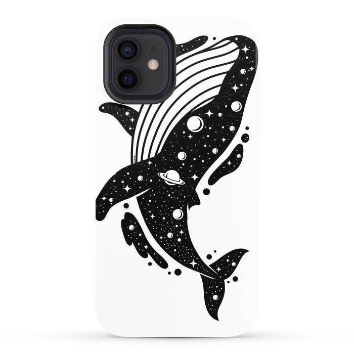 iPhone 12 StrongFit Cosmic Whale by LM2Kone