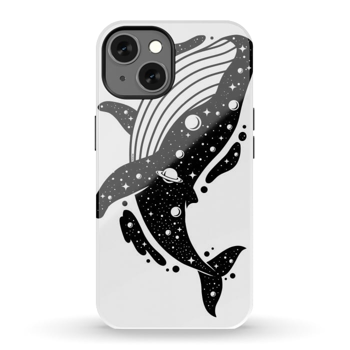 iPhone 13 StrongFit Cosmic Whale by LM2Kone