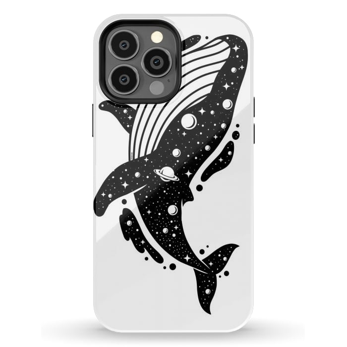 iPhone 13 Pro Max StrongFit Cosmic Whale by LM2Kone