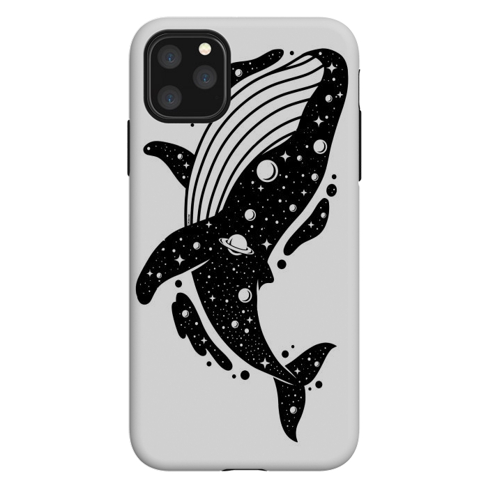 iPhone 11 Pro Max StrongFit Cosmic Whale by LM2Kone