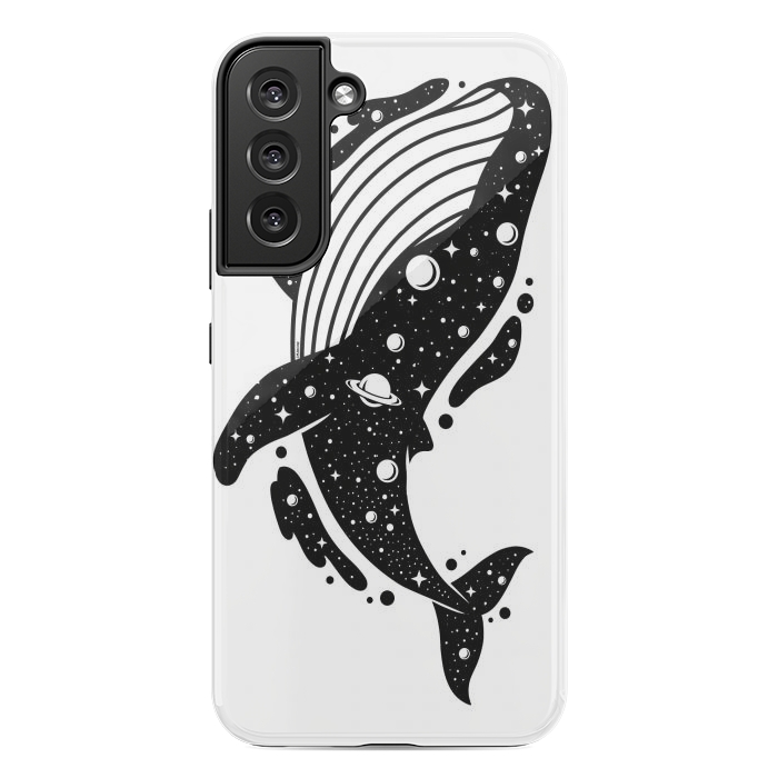 Galaxy S22 plus StrongFit Cosmic Whale by LM2Kone