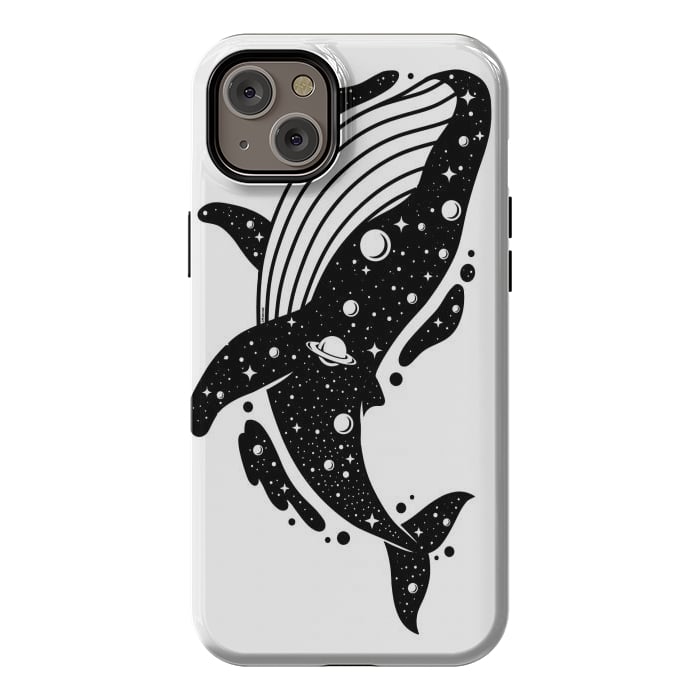 iPhone 14 Plus StrongFit Cosmic Whale by LM2Kone