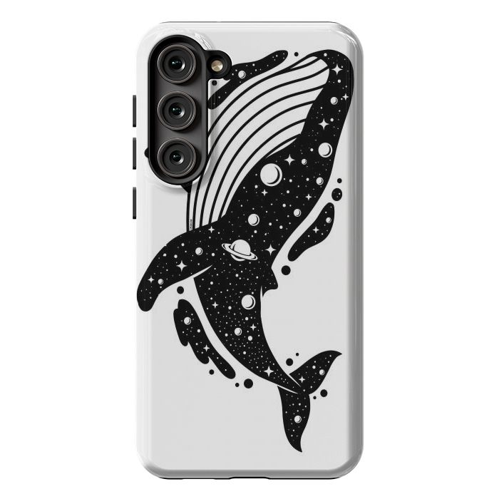Galaxy S23 Plus StrongFit Cosmic Whale by LM2Kone