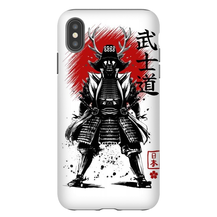 iPhone Xs Max StrongFit The Way of the Samurai - Bushido by LM2Kone