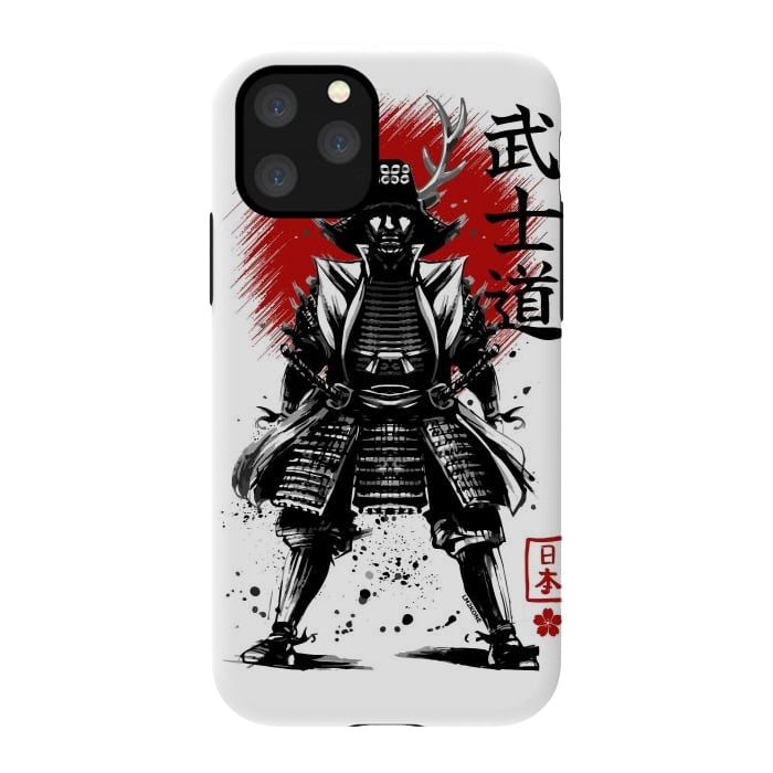 iPhone 11 Pro StrongFit The Way of the Samurai - Bushido by LM2Kone