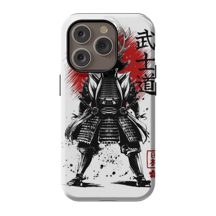 iPhone 14 Pro StrongFit The Way of the Samurai - Bushido by LM2Kone