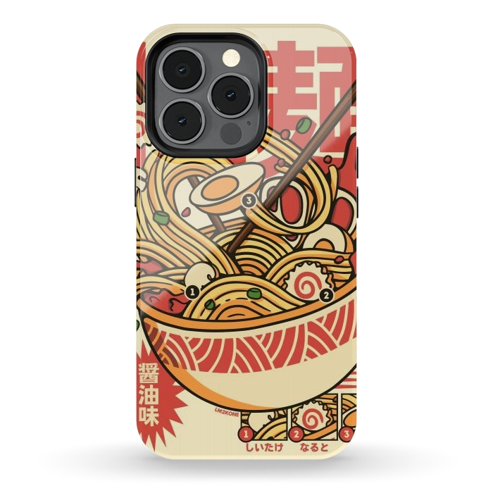 iPhone 13 pro StrongFit Vintage Cool Ramen by LM2Kone