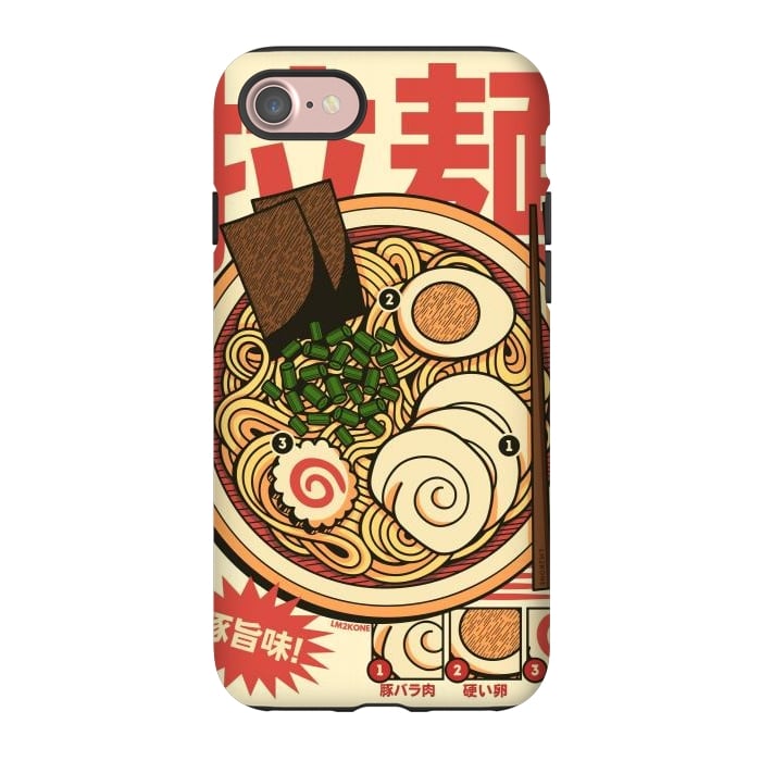 iPhone 7 StrongFit Vintage Cool Ramen Vol.2 by LM2Kone