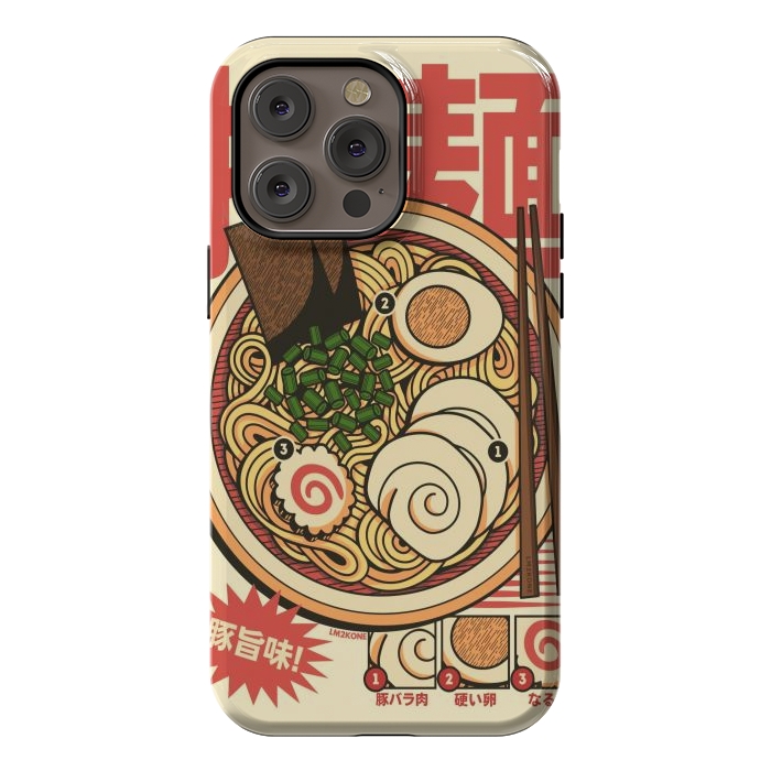 iPhone 14 Pro max StrongFit Vintage Cool Ramen Vol.2 by LM2Kone