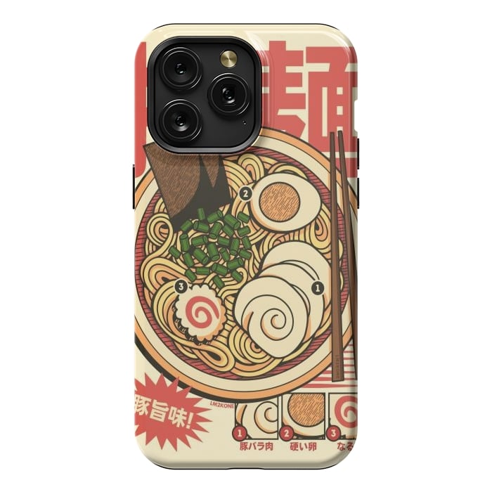 iPhone 15 Pro Max StrongFit Vintage Cool Ramen Vol.2 by LM2Kone