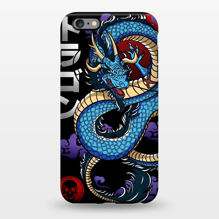 iPhone 6/6s plus StrongFit Japanese Dragon Emperor by LM2Kone