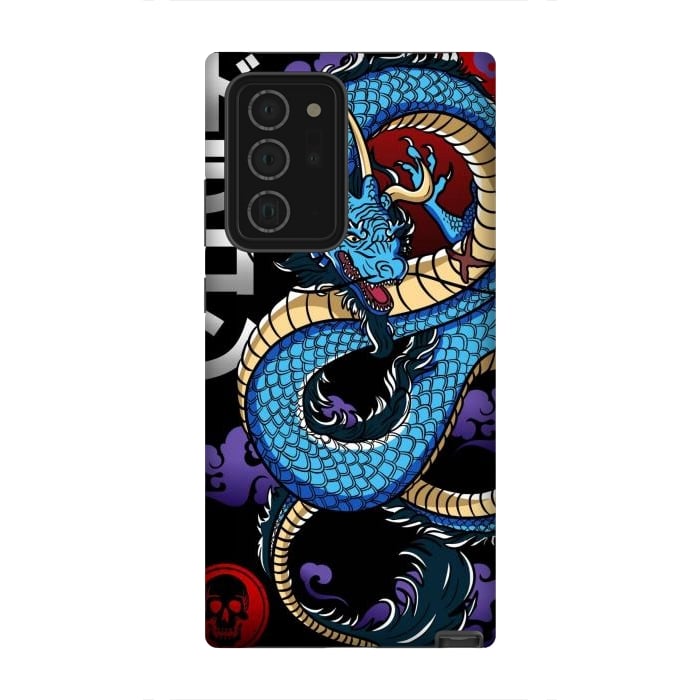 Galaxy Note 20 Ultra StrongFit Japanese Dragon Emperor by LM2Kone