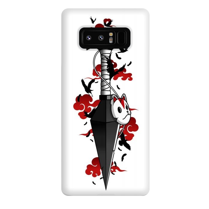Galaxy Note 8 StrongFit Red Cloud Kunai - Japanese by LM2Kone