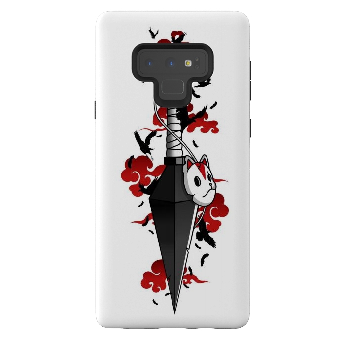 Galaxy Note 9 StrongFit Red Cloud Kunai - Japanese by LM2Kone