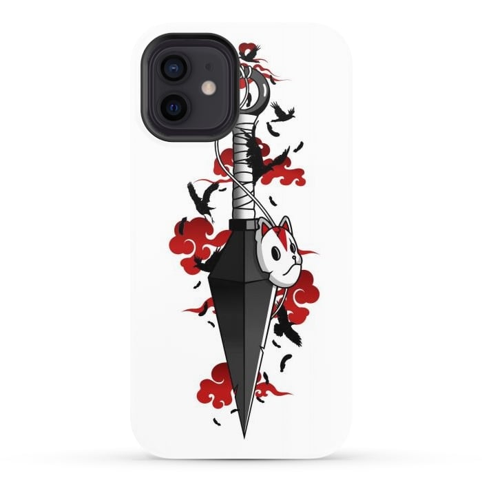iPhone 12 StrongFit Red Cloud Kunai - Japanese by LM2Kone