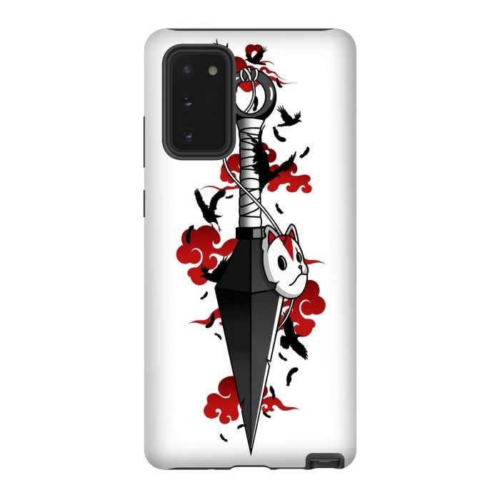 Galaxy Note 20 StrongFit Red Cloud Kunai - Japanese by LM2Kone