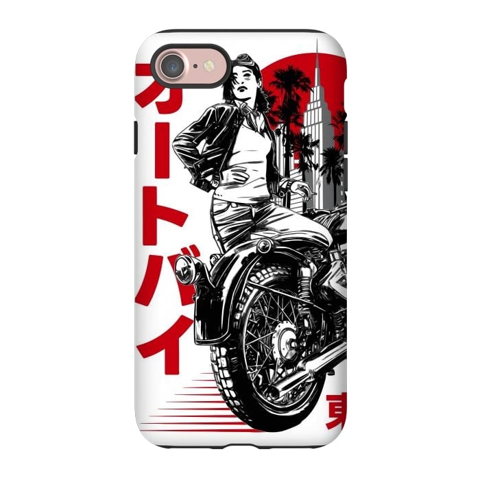 iPhone 7 StrongFit Urban Japanese Motorcycle by LM2Kone