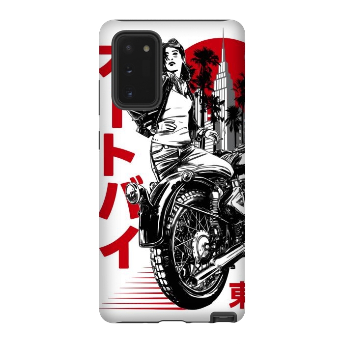 Galaxy Note 20 StrongFit Urban Japanese Motorcycle by LM2Kone