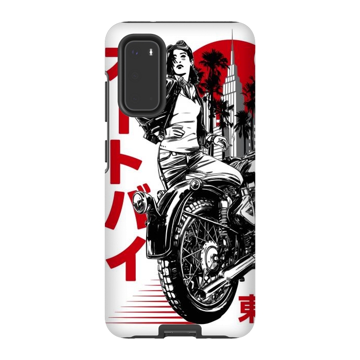 Galaxy S20 StrongFit Urban Japanese Motorcycle by LM2Kone